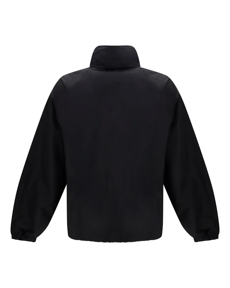 Gucci Men's Compact Cotton Zip Jacket Black Black