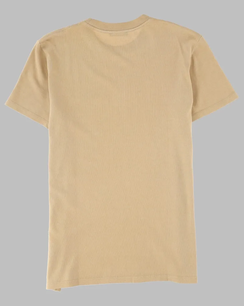 Balmain Vintage Logo Cotton T-Shirt — Beige Beige
