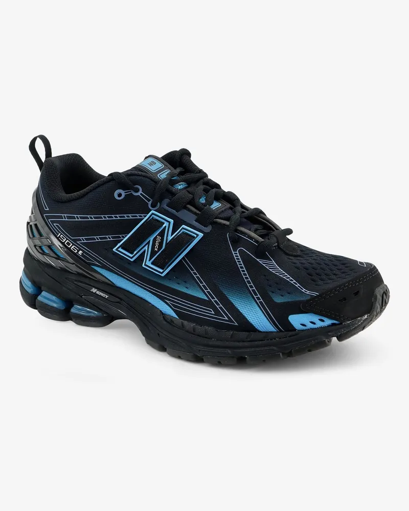 New Balance Unisex Sneakers U1906 Black Nylon Nylon-Rubber Trainers Nylon/rubber Black