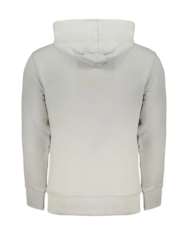 Calvin Klein Cotton Hoodie — Grey Grey