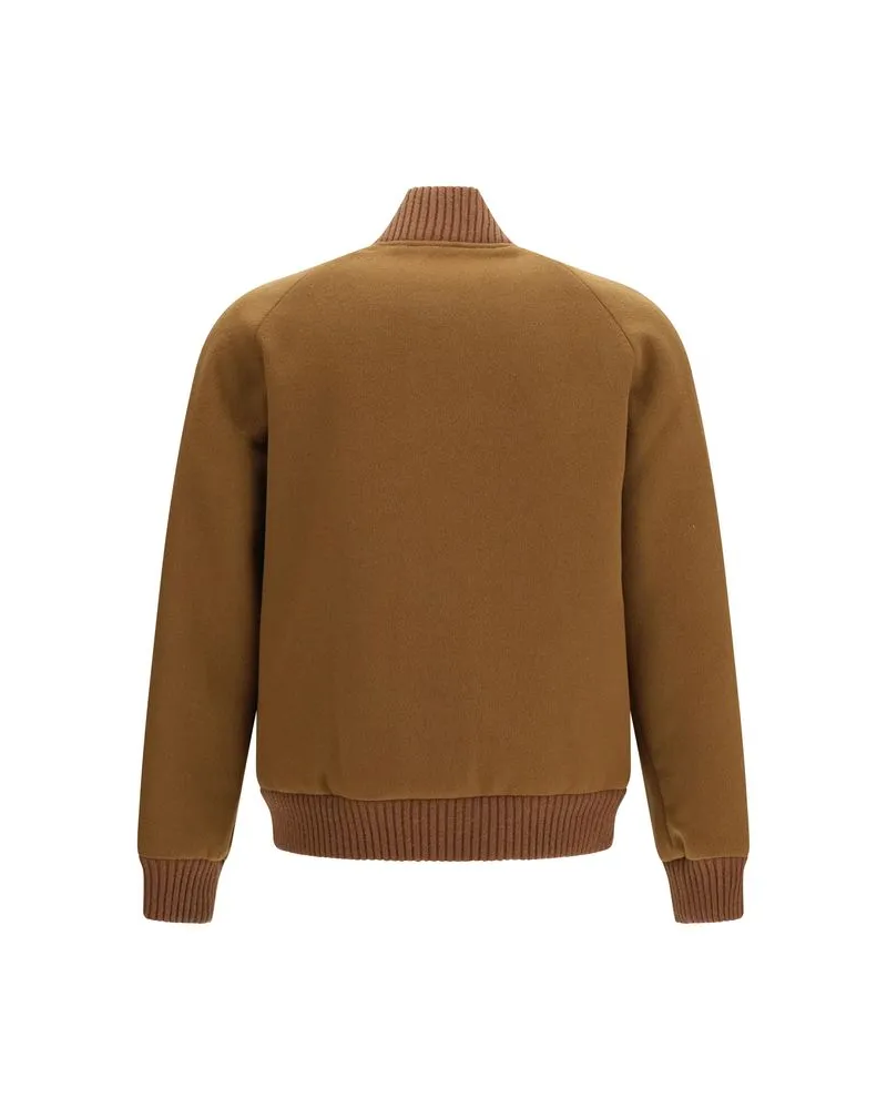 Woolrich Miles Bomber Jacket — Brown Brown