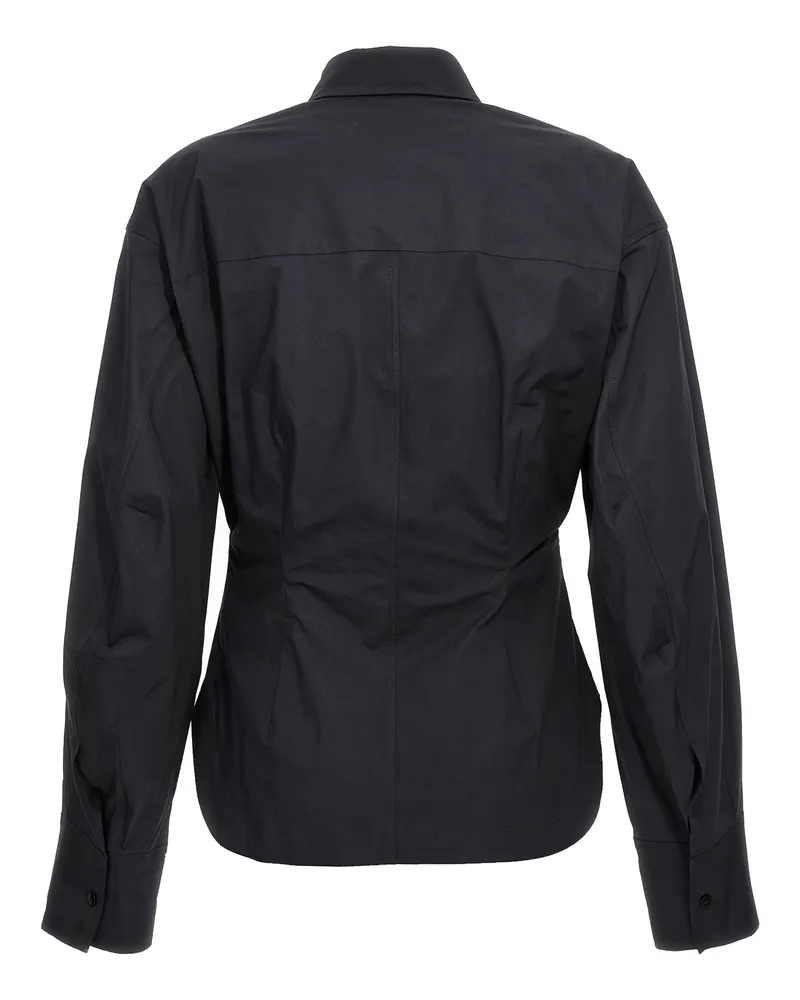 ATTICO Women's Black Cotton Blouse Black