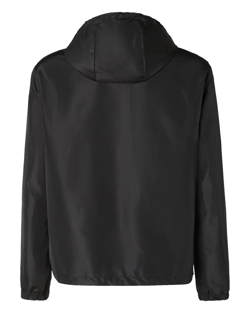 Fendi Lightweight Polyester Blouson Jacket — Black Black