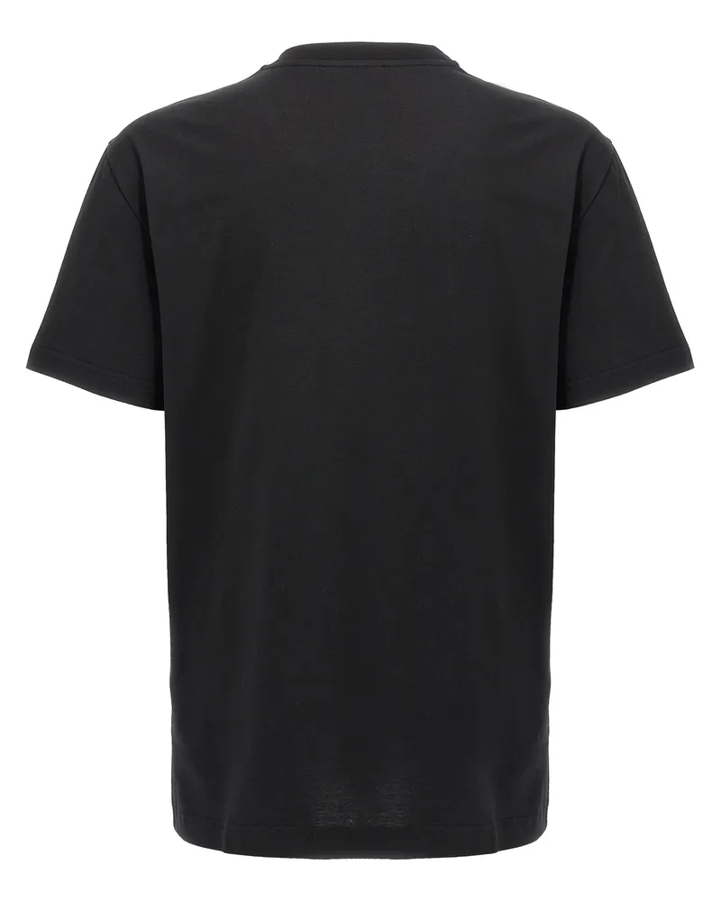 Dolce & Gabbana Men's Black Cotton T-Shirt Black