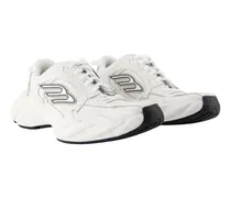 Women's Monday Sneaker White Calfskin