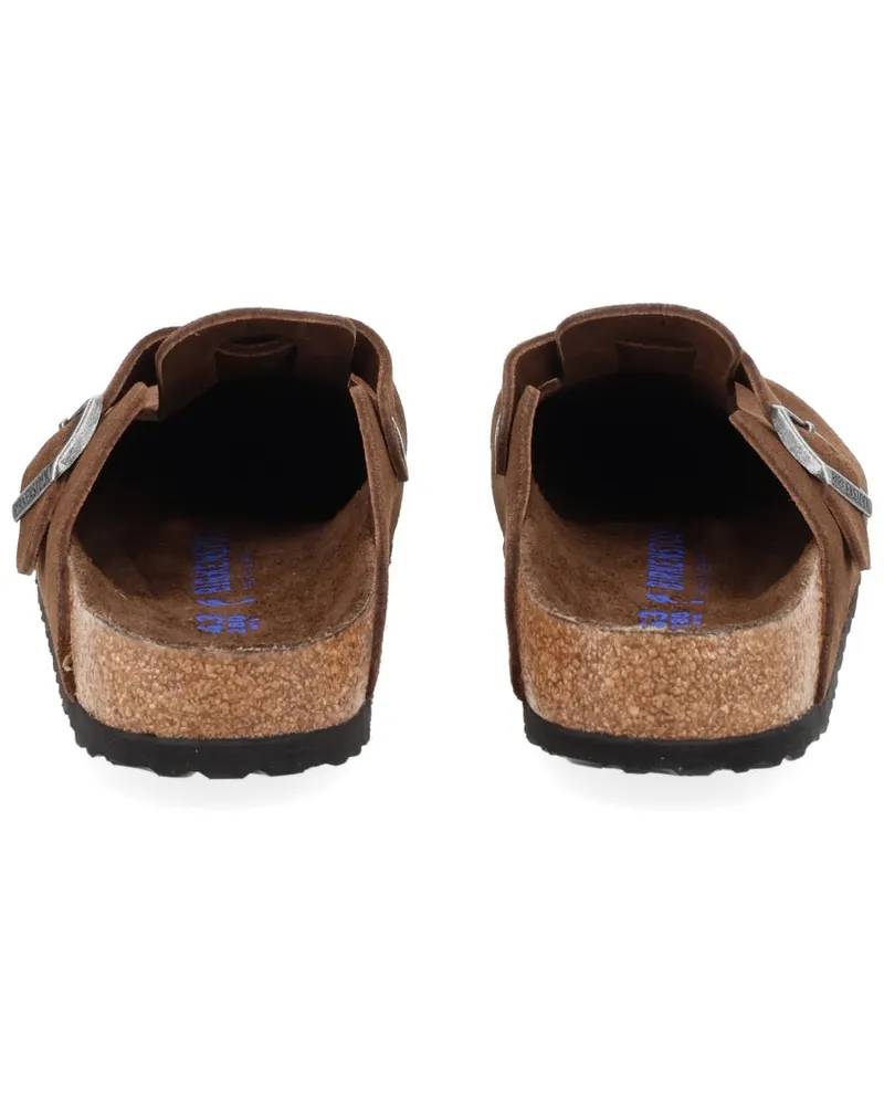 Birkenstock Boston Clogs — Brown 