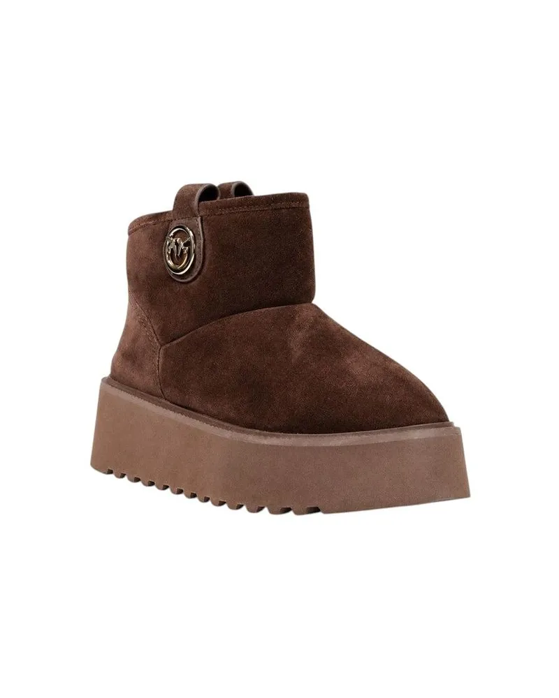 Pinko Ankle Boot — Brown Brown