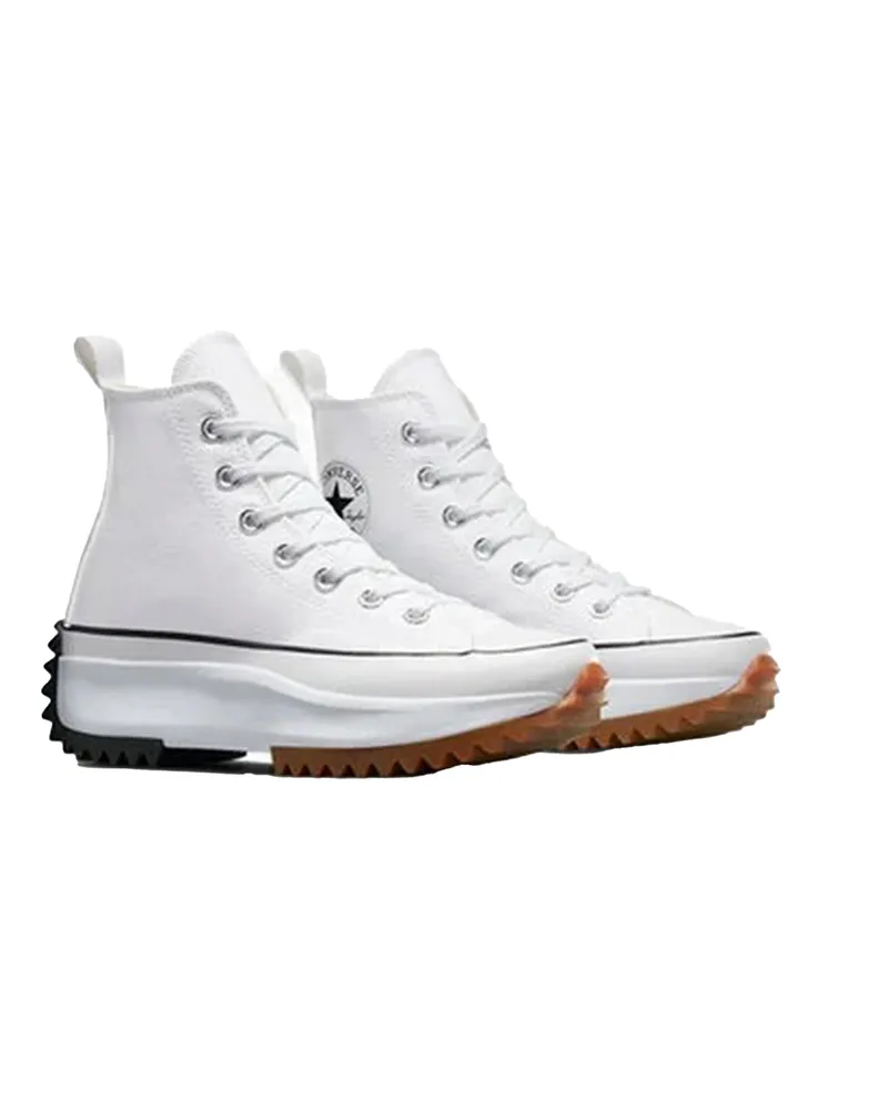 Converse Women's Sneakers Run Star Hike Hi White-Black-Gum Trainers White/black/gum 