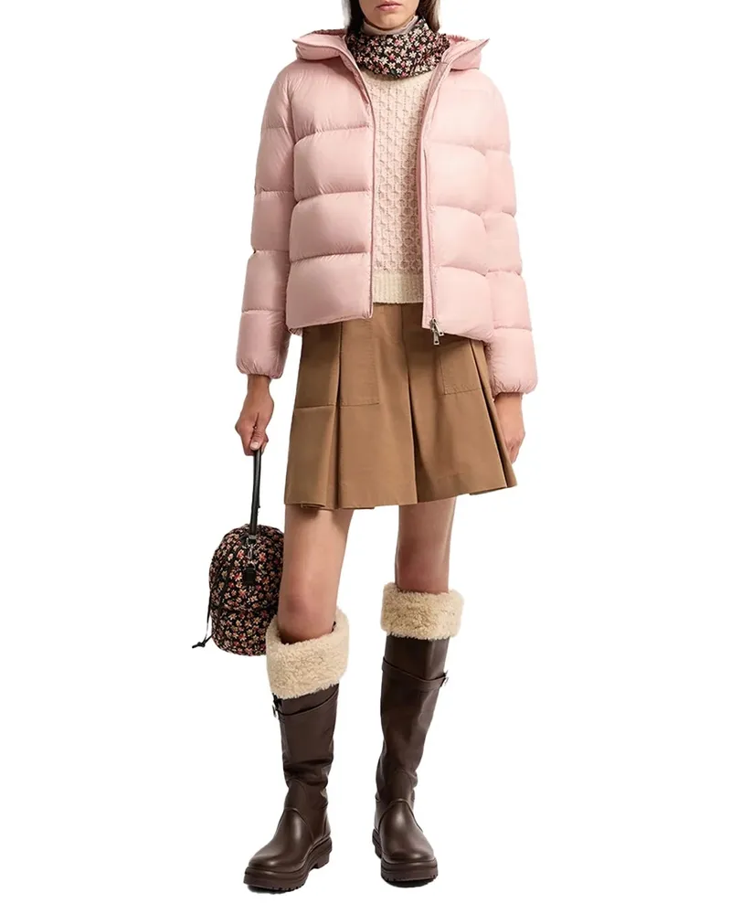 Moncler Feligule Down Jacket — Pink Pink