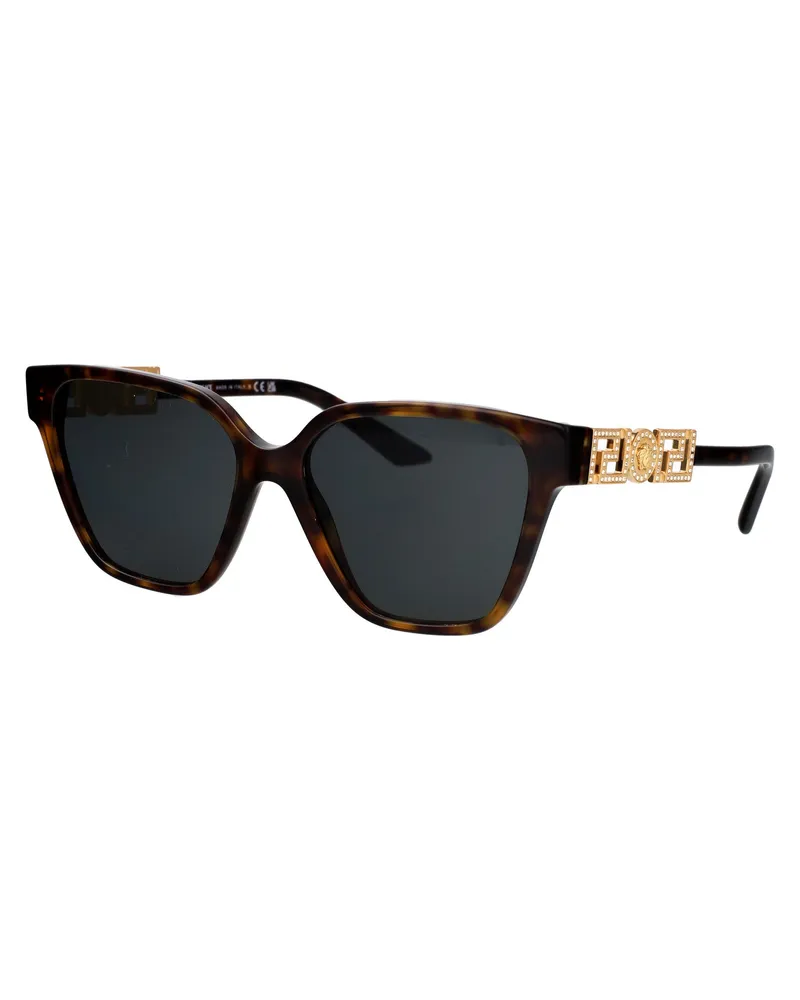 Versace Women's Sunglasses 0ve4471b Havana Acetate Brown