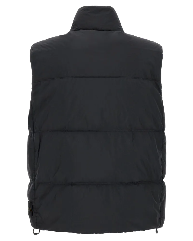 Stone Island Padded Nylon Vest — Black Black