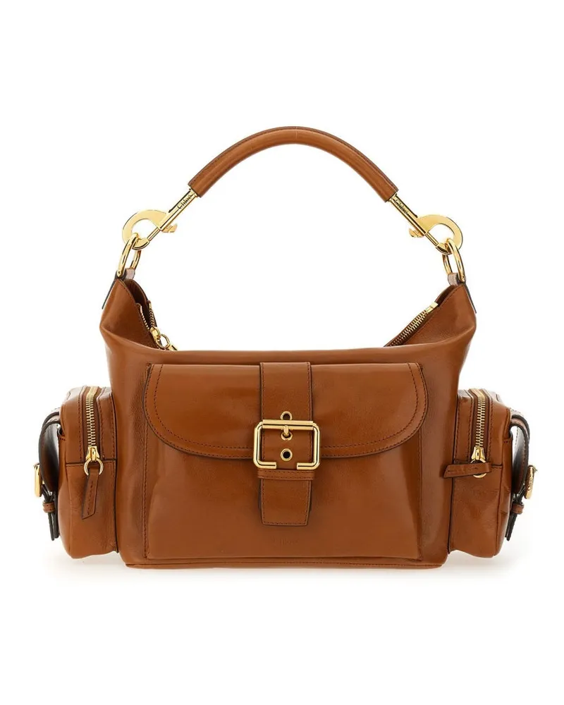 Chloé Domestic Cow Leather Camera Bag — Beige Beige