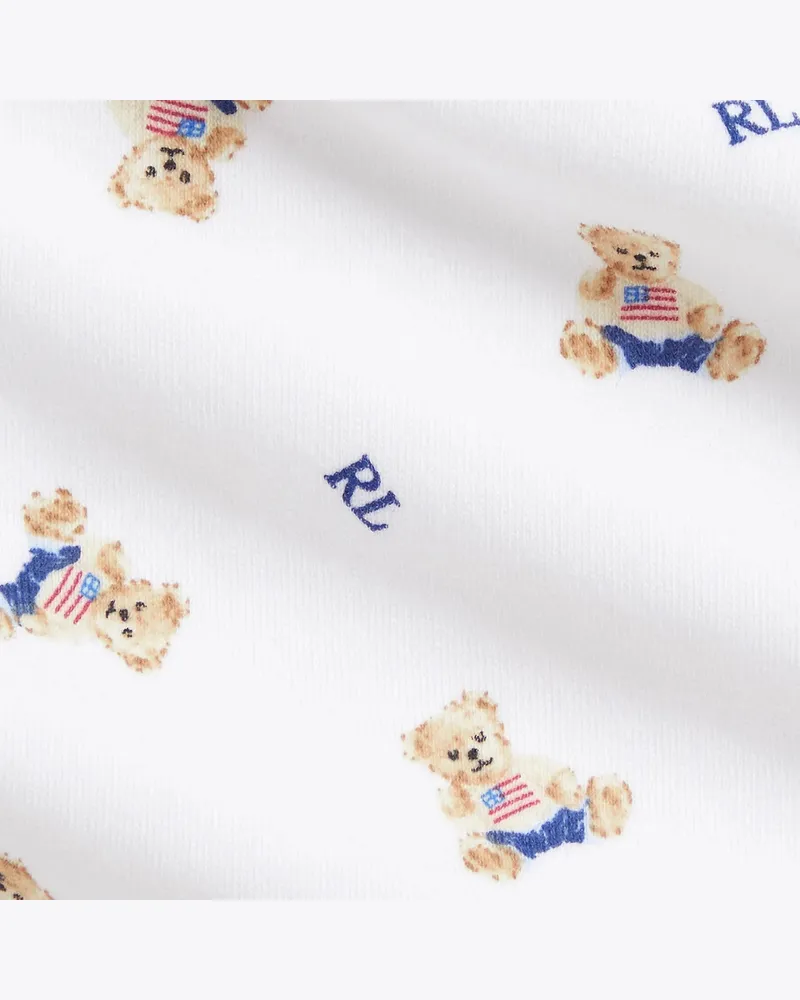 Ralph Lauren Polo Bear Cotton Three-Piece Gift Set — Multicolor Multicolor
