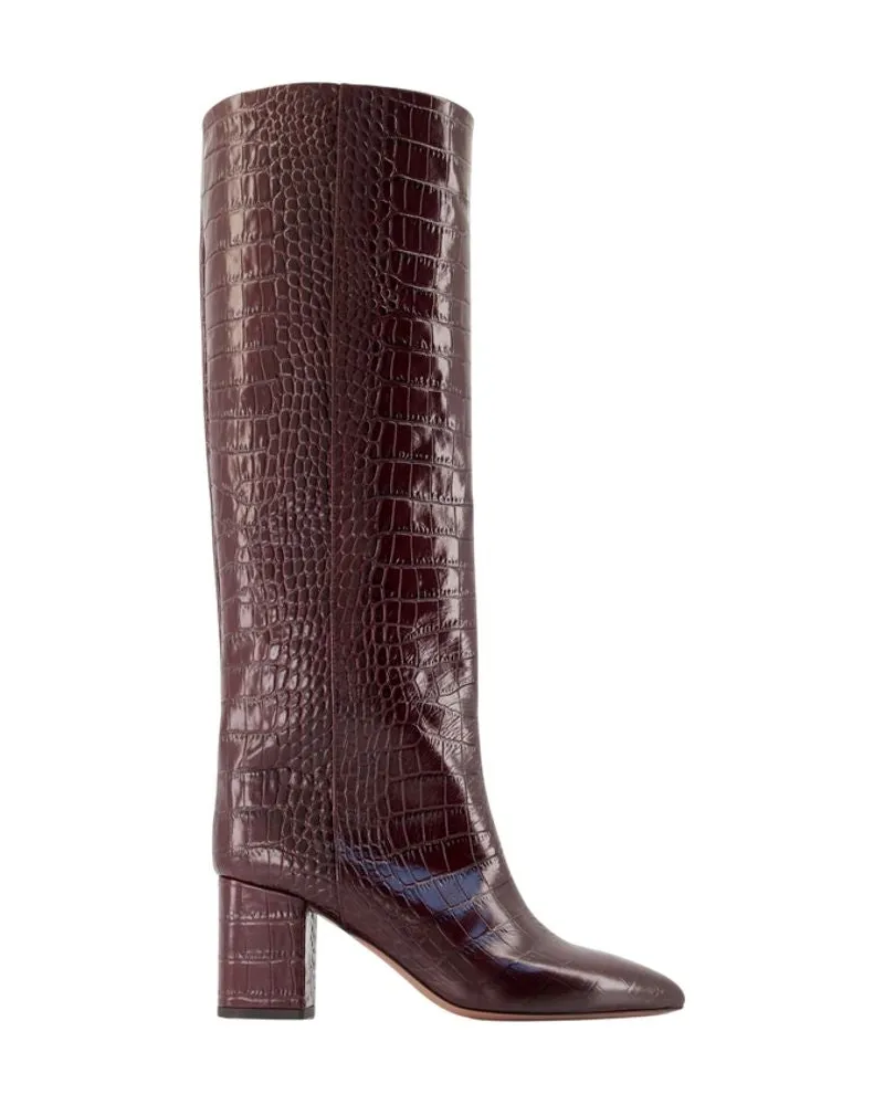 Paris Texas Anja 70 Boots — Burgundy Burgundy