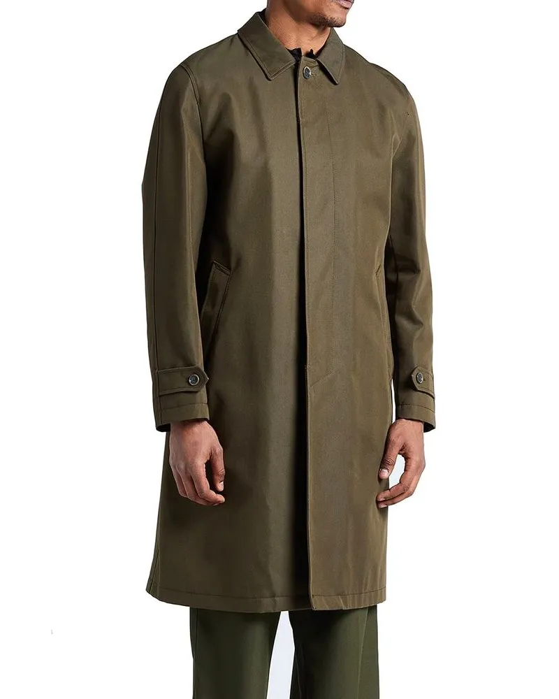 Herno Men's Bicolor Cotton Coat Clothing Brown