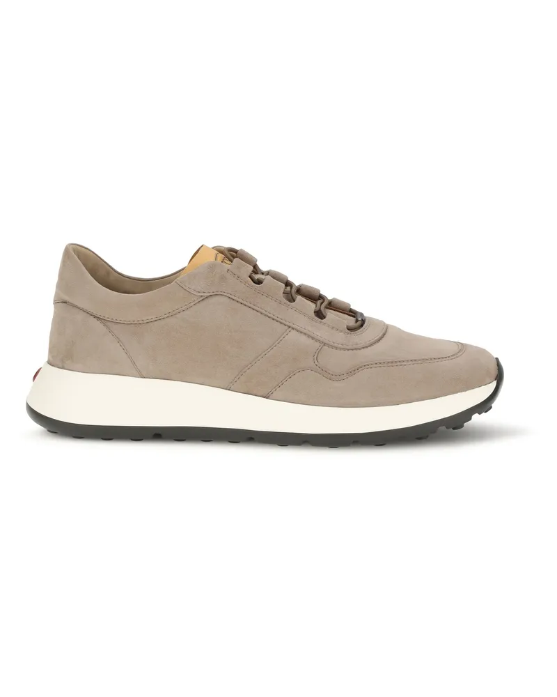 TOD'S Men's Sneakers Red Dot Calf Leather Light Clay-Clay Upper Trainers Clay/clay Beige