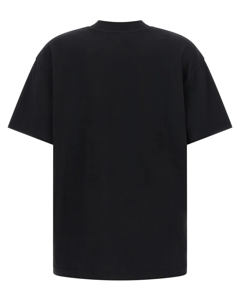 OFF-WHITE Women's Black Cotton T-Shirt Black