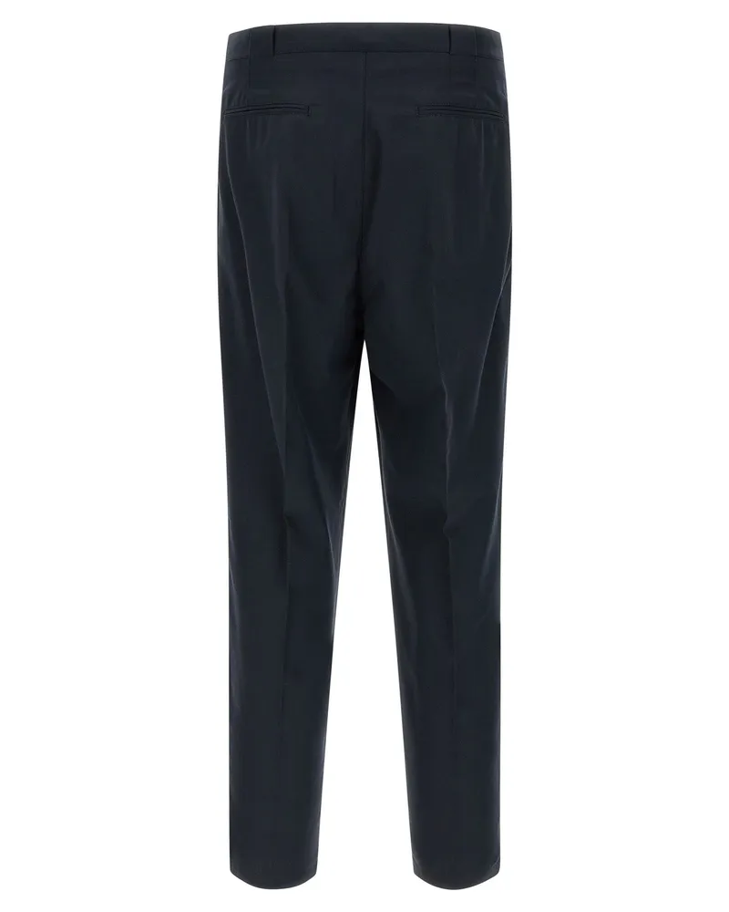 Brunello Cucinelli Cotton Chinos — Navy Navy