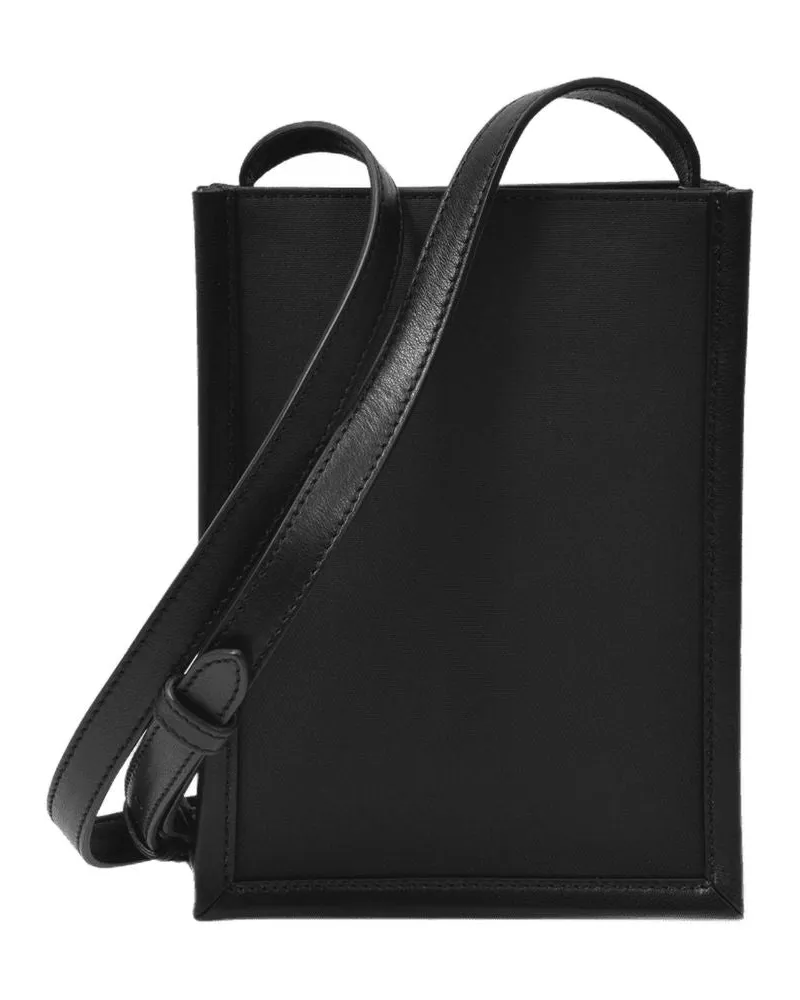 Alexander McQueen Men's Mini Crossbody Bag Black Leather Others - Crossbodies Black