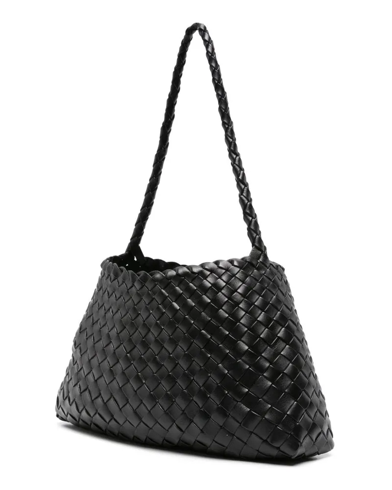Dragon Diffusion Leather Shoulder Bag — Black Black
