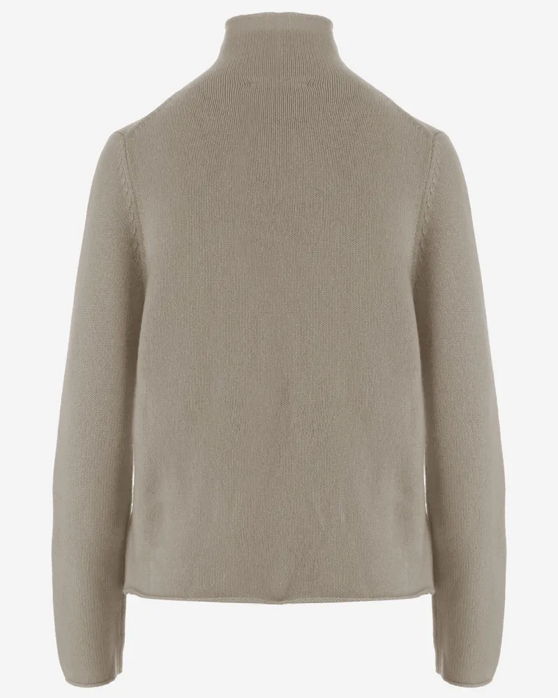 ALLUDE Women's Cashmere Sweater Beige Beige
