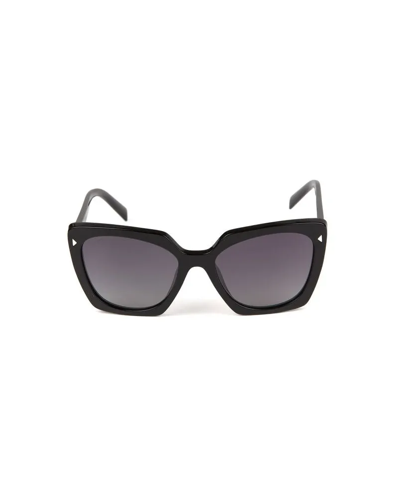 Prada 0PR Black Acetate Sunglasses — Black Black