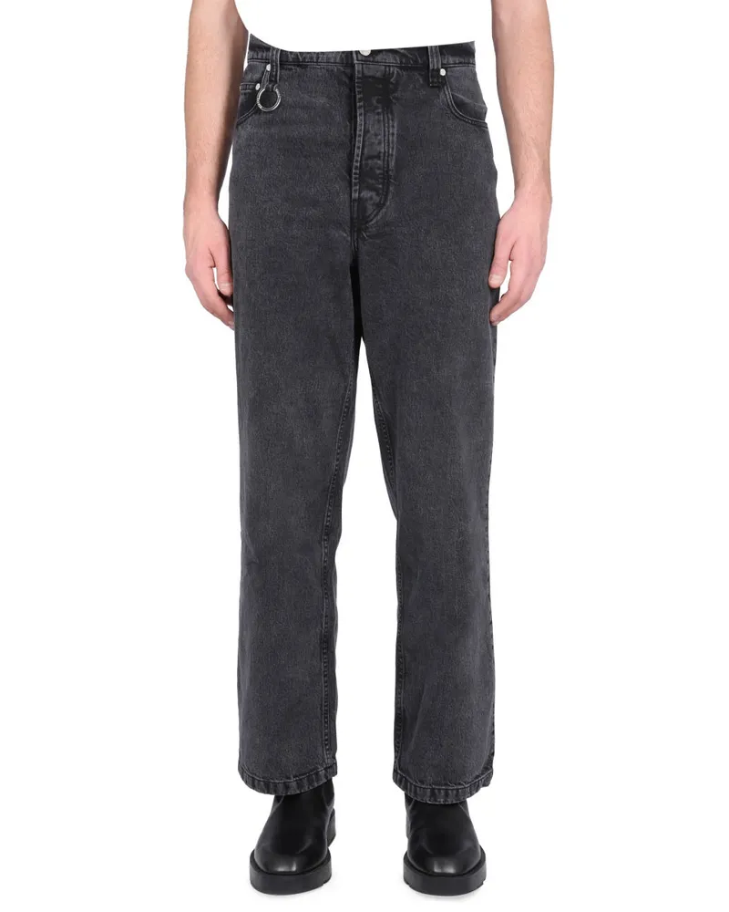 Études Studio High-Waist Organic Cotton Jeans — Black Black