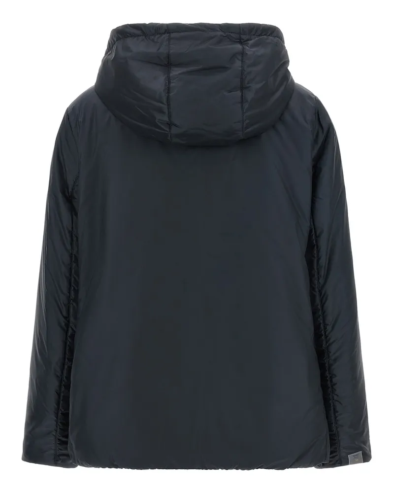 Max Mara Women's Blue Polyester Shell Jacket Clothing Navy