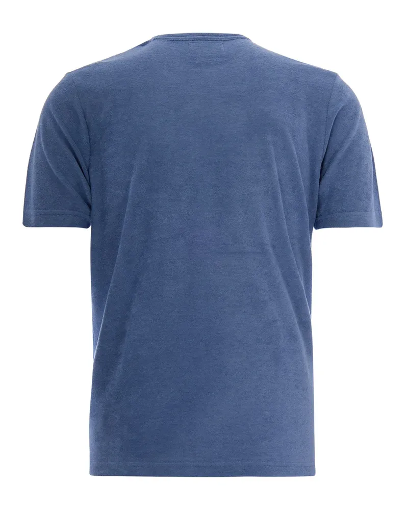 MC2 Saint Barth Men's T-Shirt Gary Terry Blue Cly T-Shirts And Polos Blue