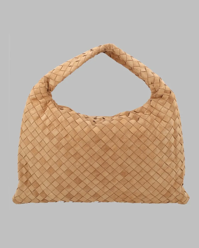 Bottega Veneta Hop Shoulder Bag — Beige Beige