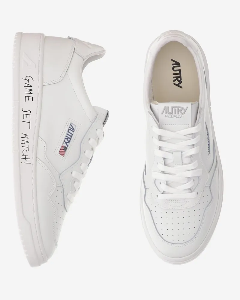 AUTRY Medalist Low Sneaker — White 