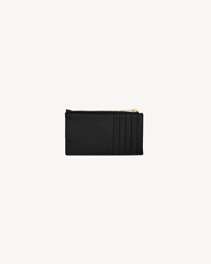 Saint Laurent Wallet — Black Black
