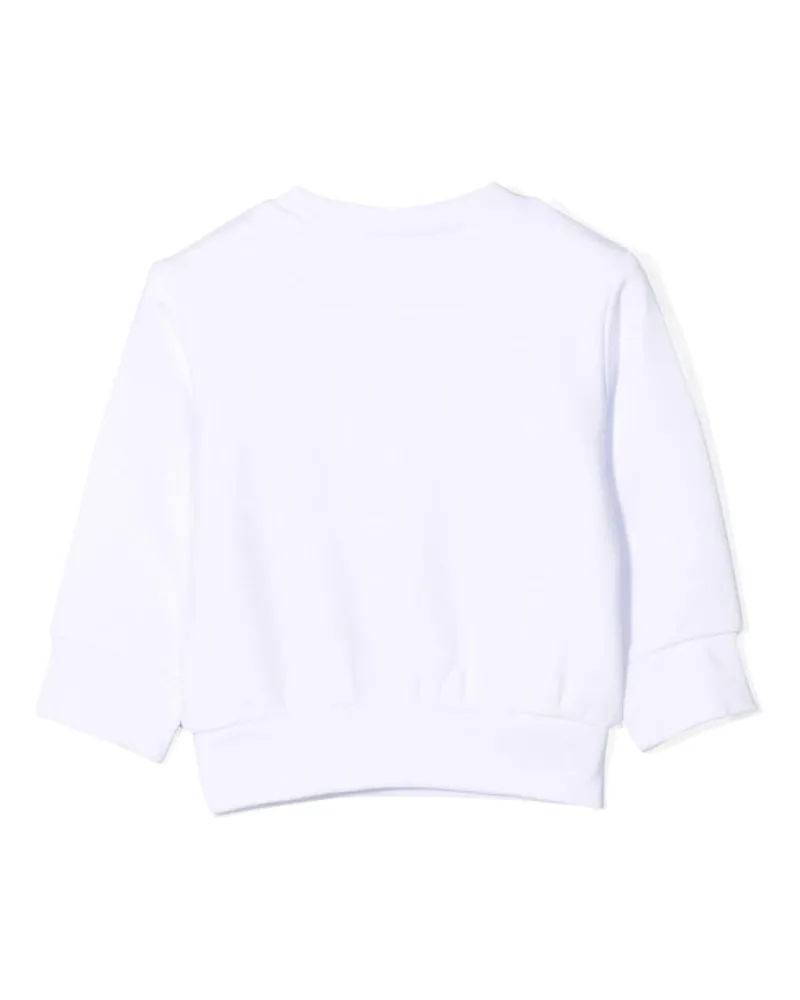 Dsquared2 Cotton Sweatshirt — White White