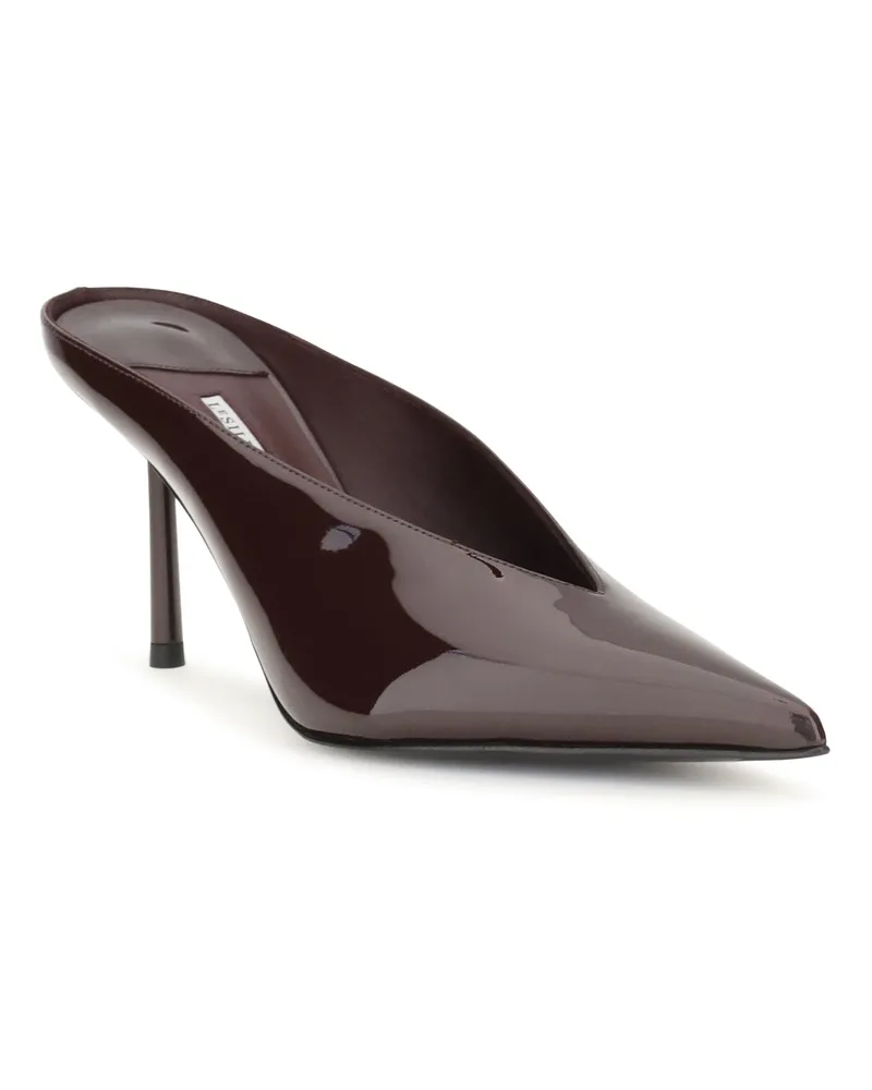 Le Silla Clivage Mule Heel — Brown Cherry
