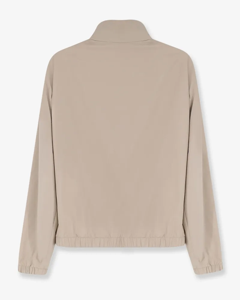 HUGO BOSS Men's Bomber Jacket Reversible Beige Modal Beige