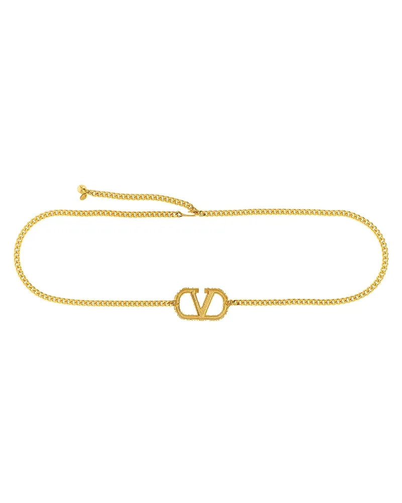 Valentino Garavani Women's Gold Brass Belt Gold