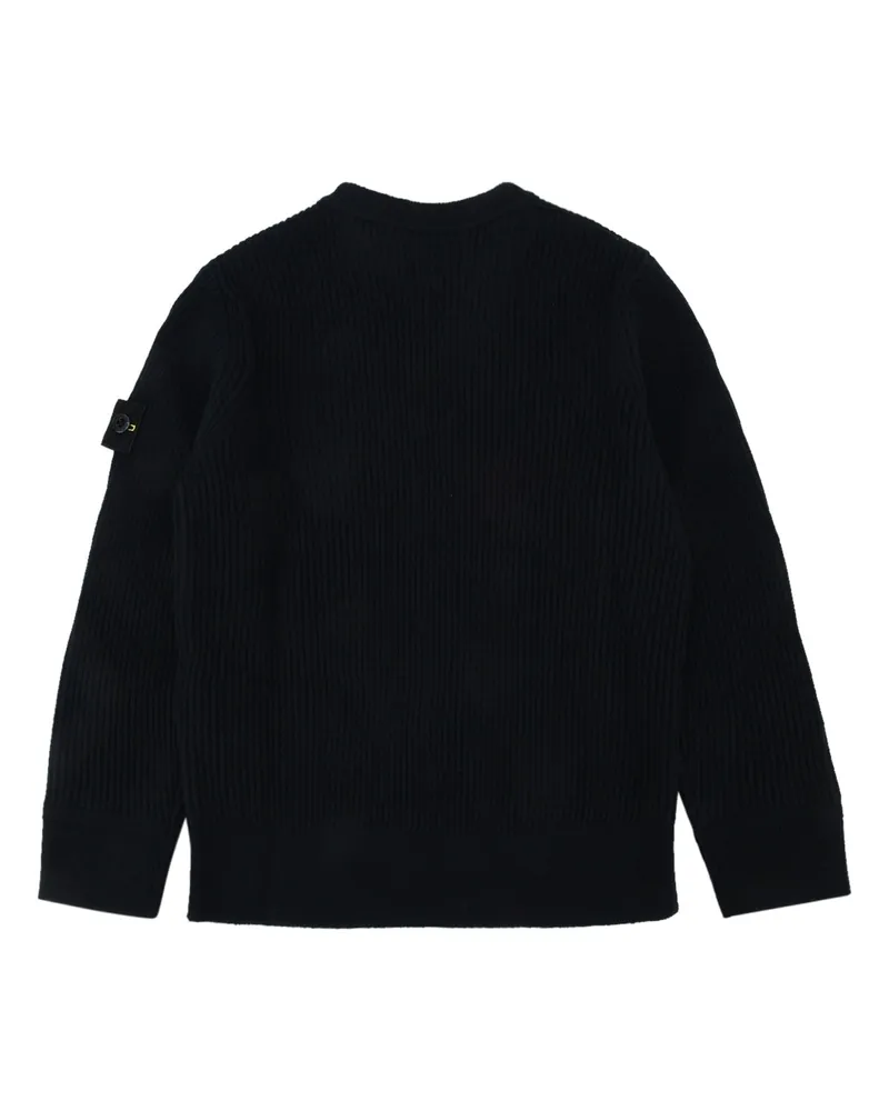 Stone Island Neck Sweater — Navy Navy