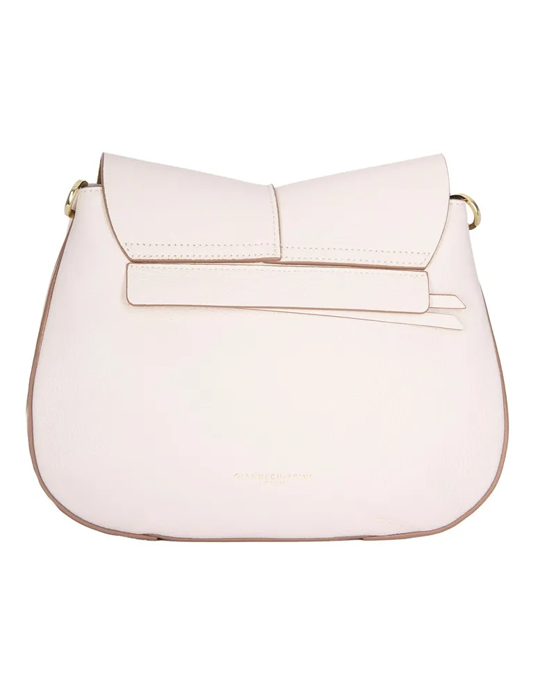 Gianni Chiarini Women's Shoulder Bag Helena Round Marble White
