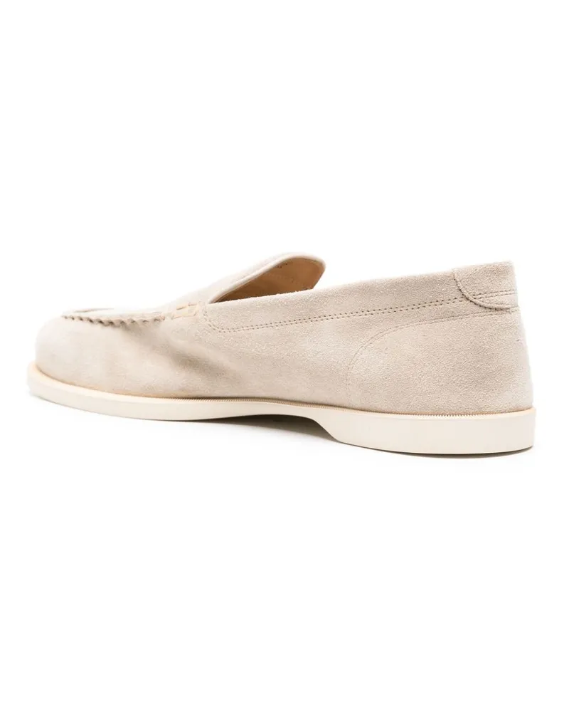 John Lobb Pace Loafer — Beige Beige