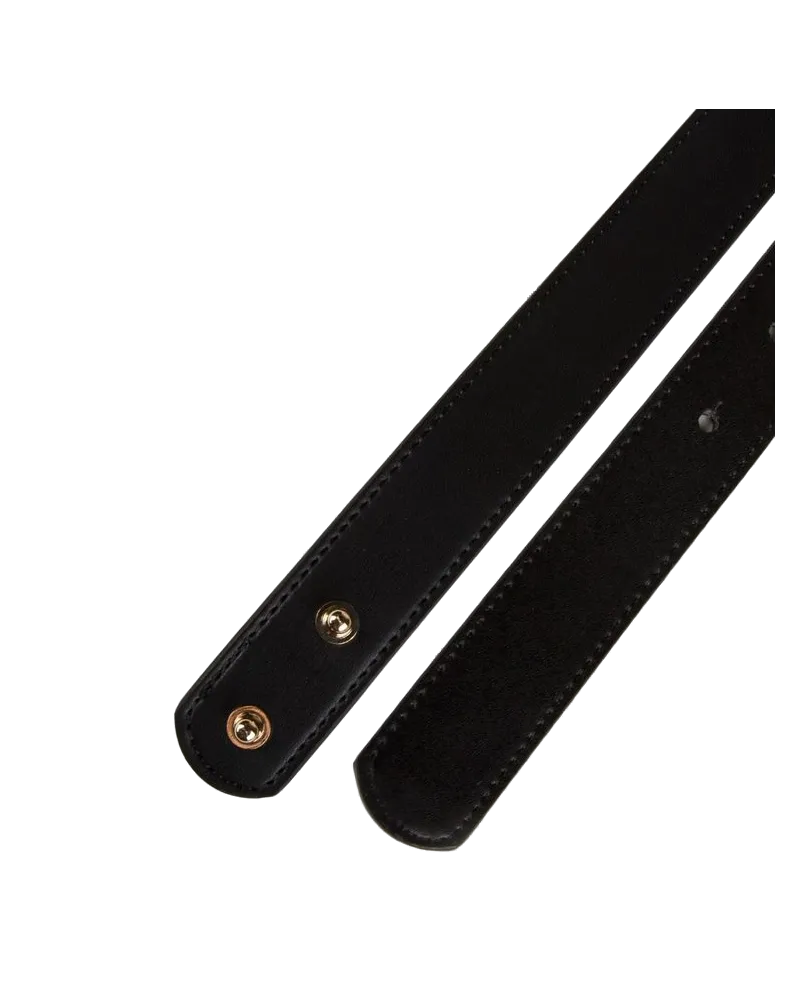 Guess Women's Belt Black Polyester Accessories Black