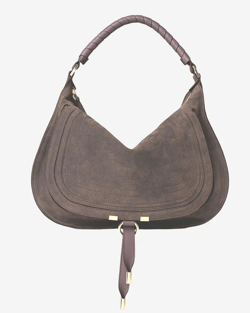 Chloé Women's Suede Shoulder Bag Beige Beige
