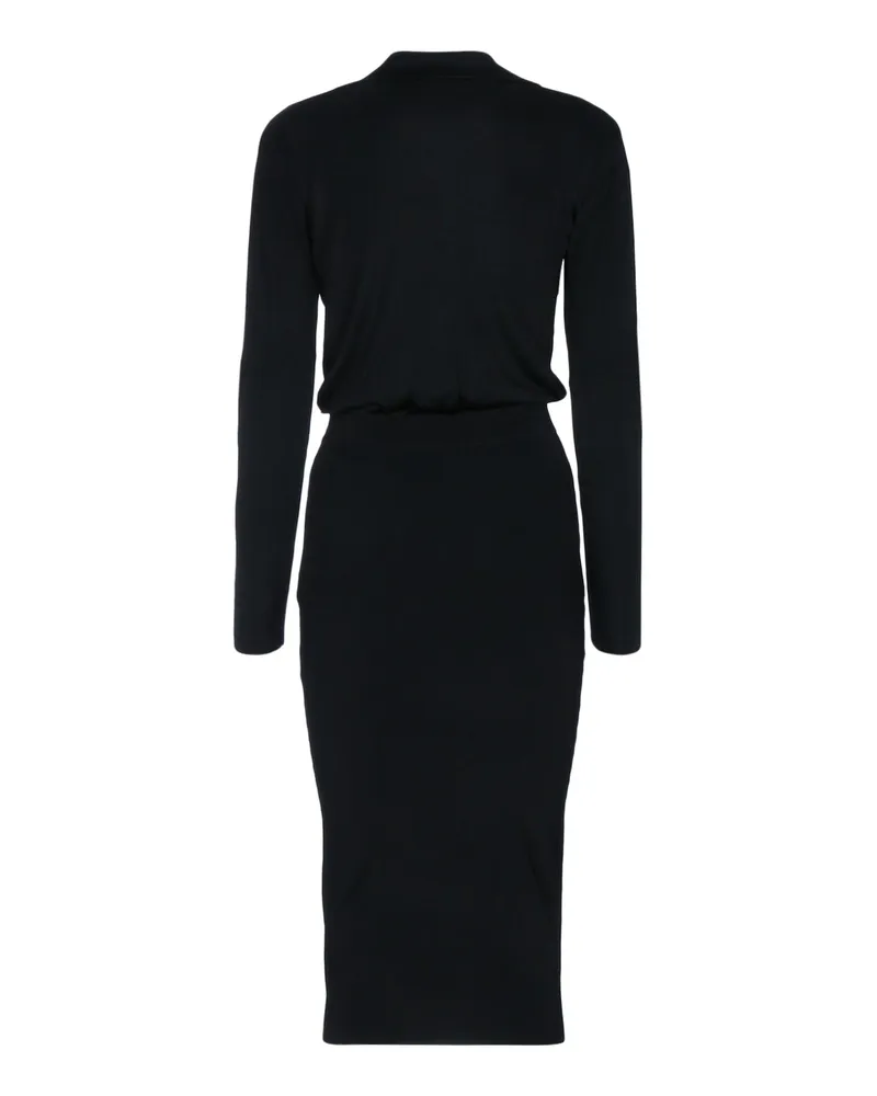 Elisabetta Franchi Manica Dress — Black Black