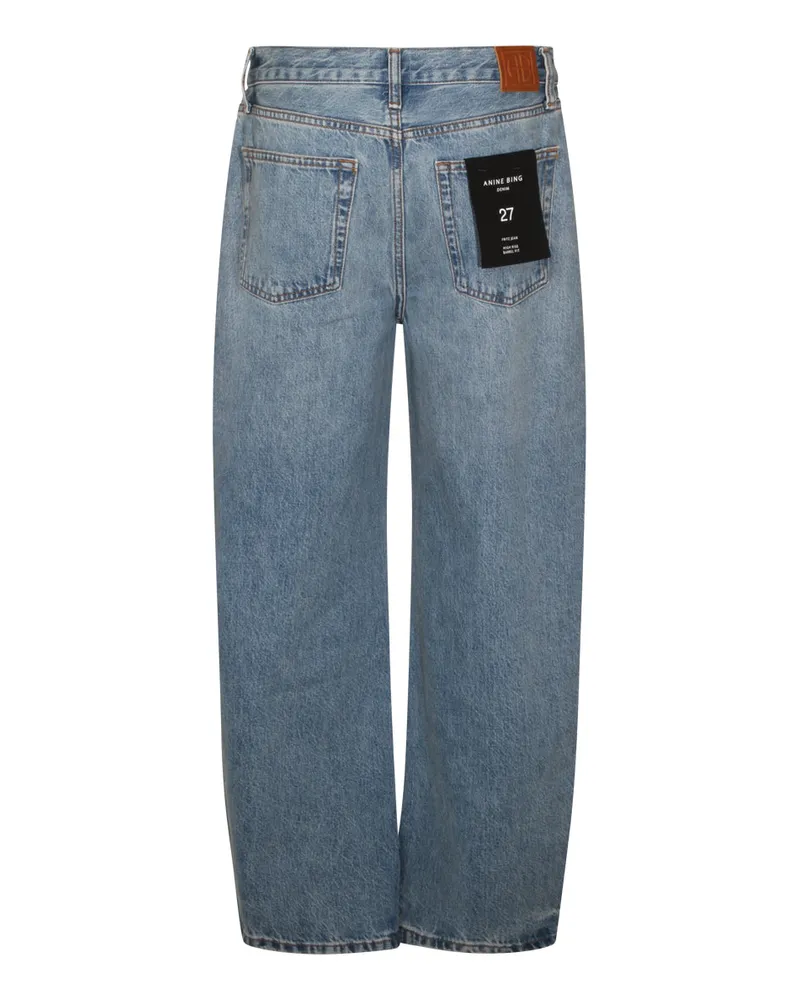 Anine Bing Women's Jeans Washed Blue Blue