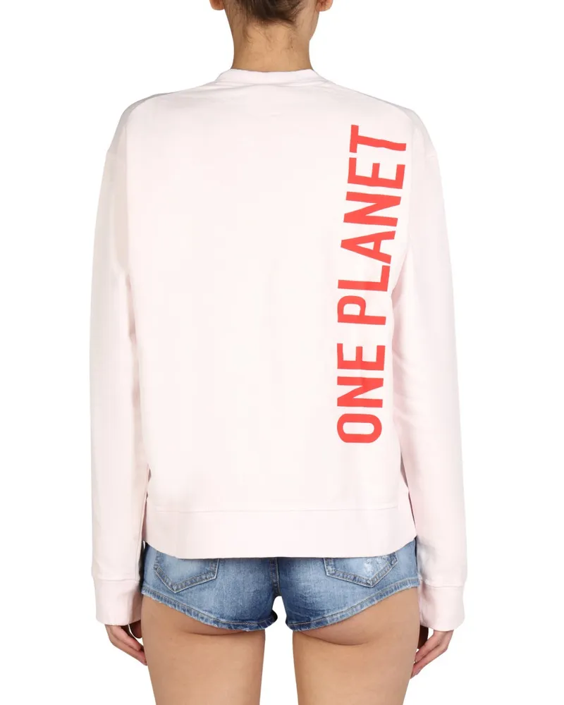 Dsquared2 Logo Print Sweatshirt — Pink Pink