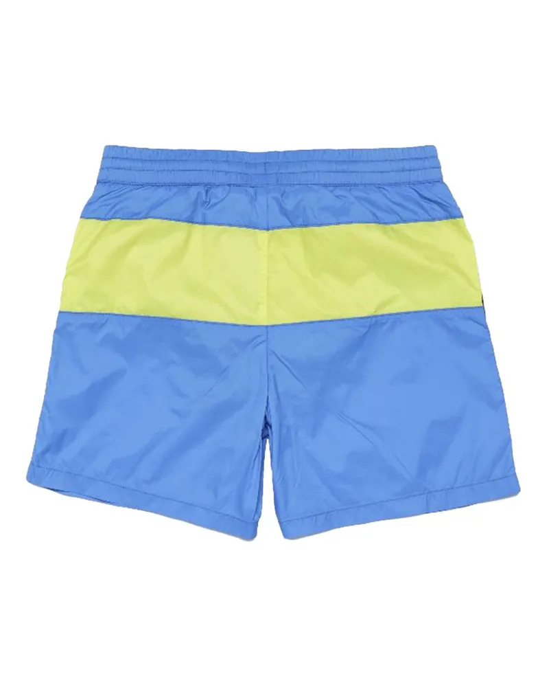 N° 21 Lightweight Polyamide Swim Shorts — Blue Blue
