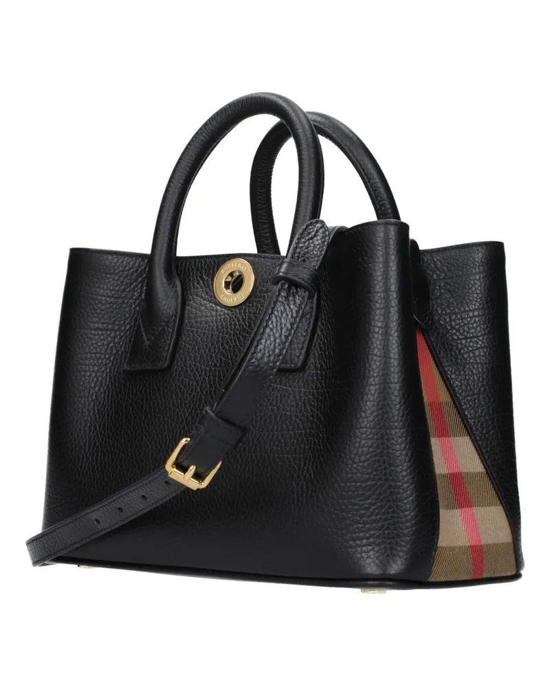 Burberry Leather Bag — Black Black
