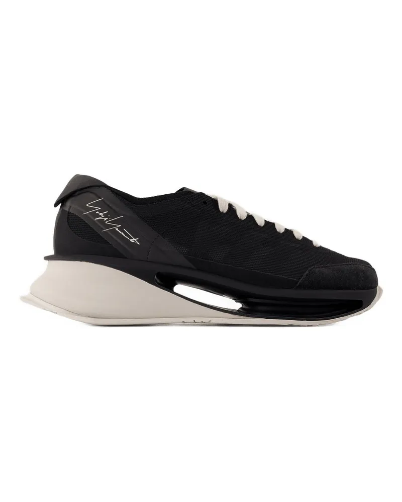 Y-3 Unisex S Gendo Run Sneaker Black Calfskin Black