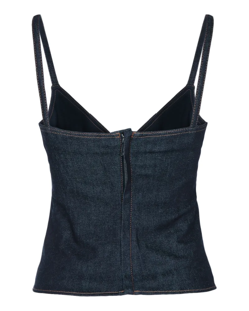 Jacquemus Haut Tank Top — Navy Navy