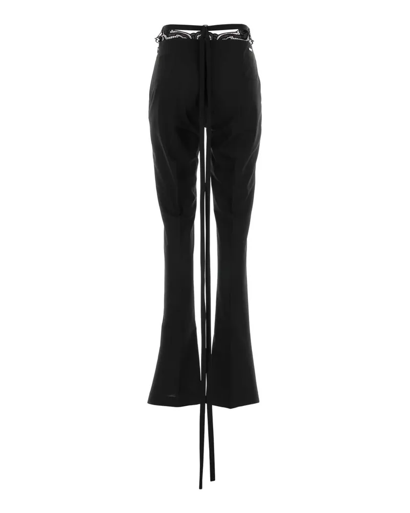 Blumarine 4p108a N0990 Nero Pantaloni Trousers Black