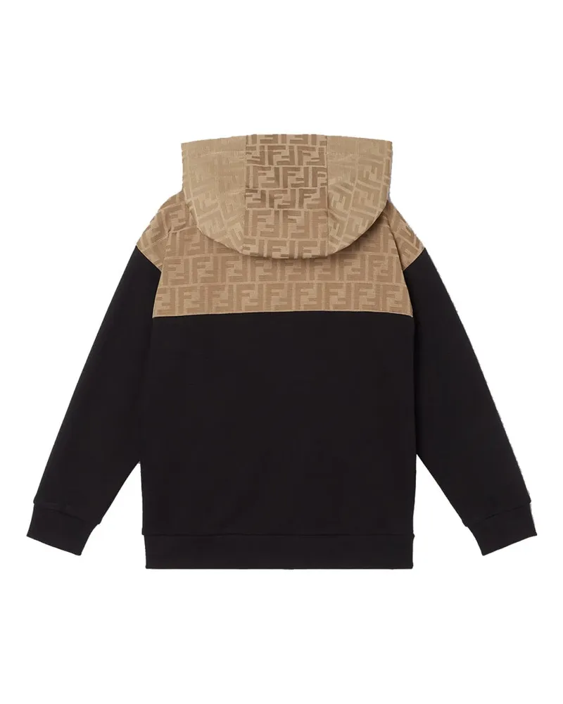 Fendi Cotton-Blend Sweatshirt — Beige Beige